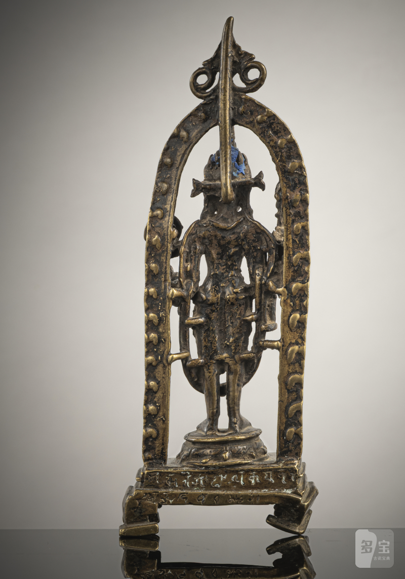 A BRONZE FIGURE OF PROBABLY VISHNU - 图2